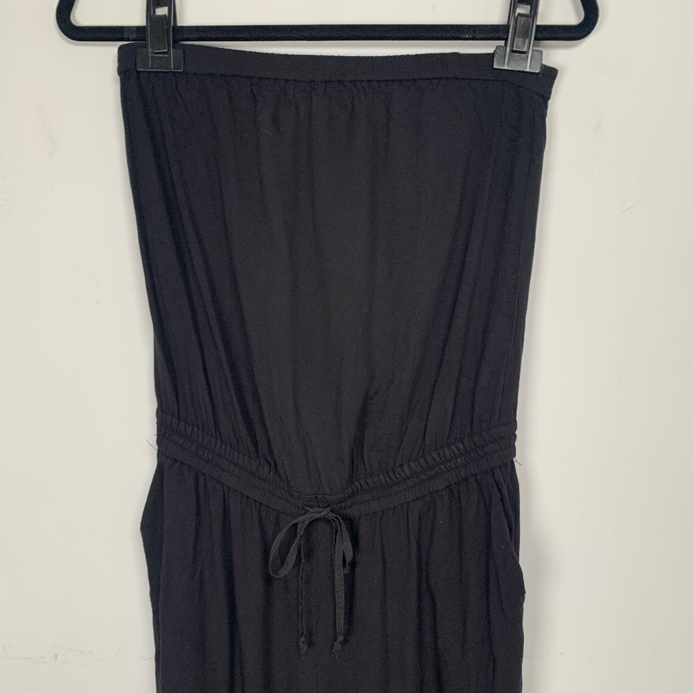 Aritzia Talula Strapless Black Romper/Onsie - S
